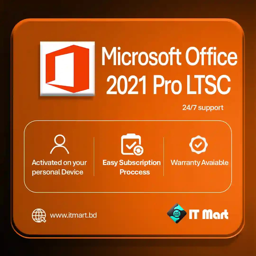 Microsoft Office Professional Plus LTSC 2021 Lifetime License Key Best Price in Bangladesh