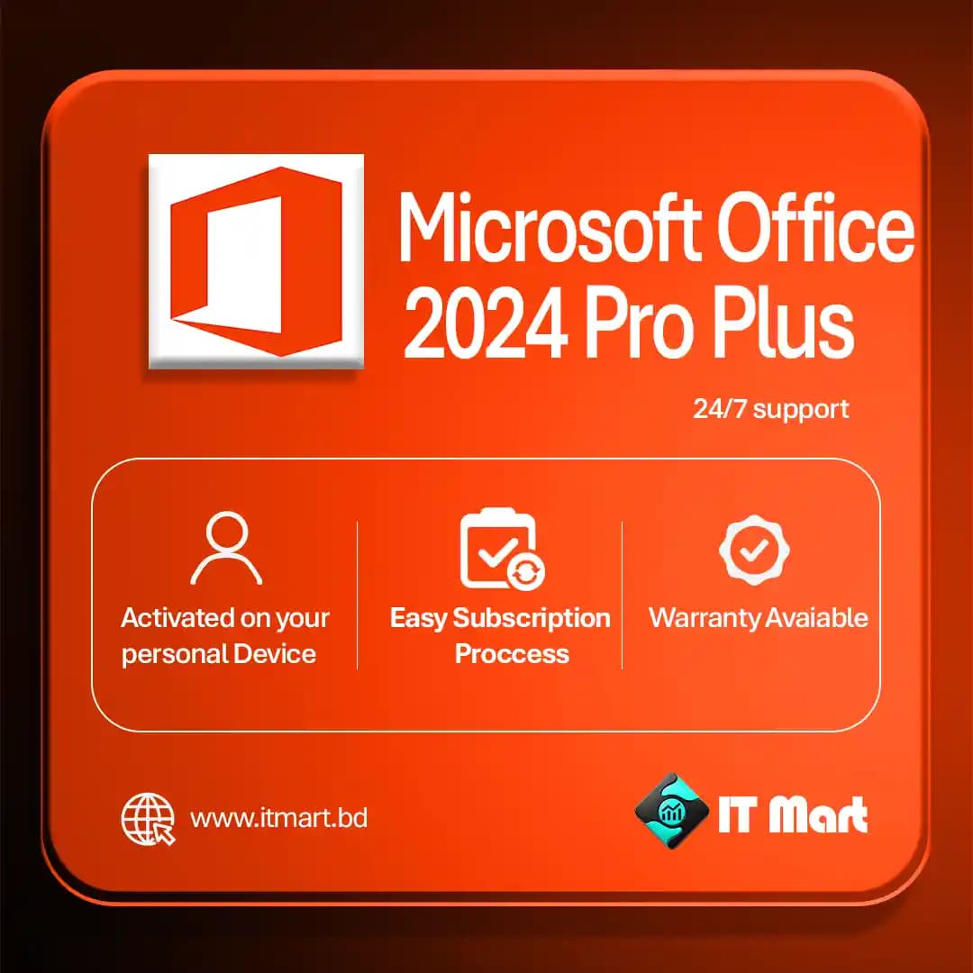 Microsoft Office Professional Plus LTSC 2024 Lifetime License Key Best Price in Bangladesh