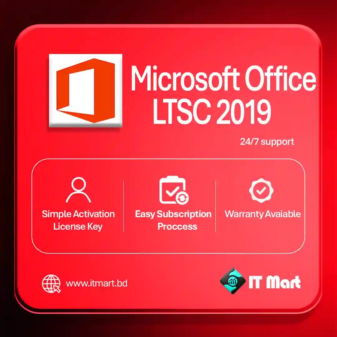 Microsoft Office Professional Plus LTSC 2019 Lifetime License Key Best Price in Bangladesh