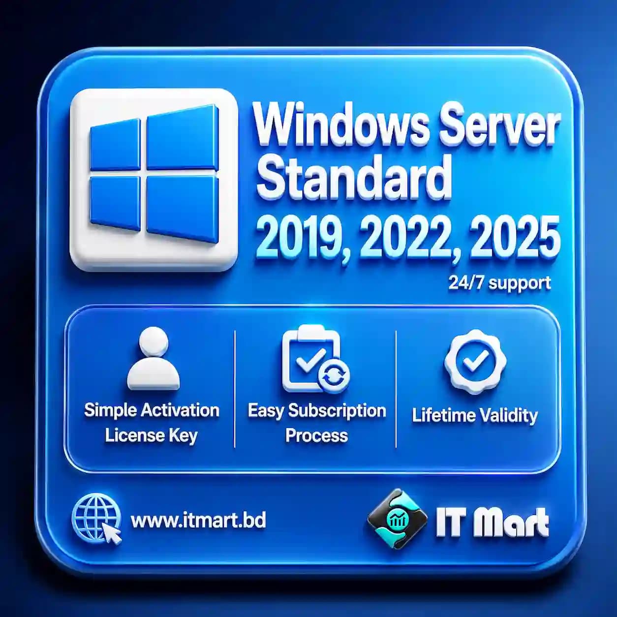 Microsoft Windows Server Standard License Key Price in Bangladesh