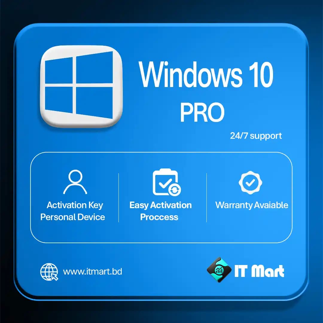 Windows 10 Pro License Key (Retail / OEM) Price In Bangladesh