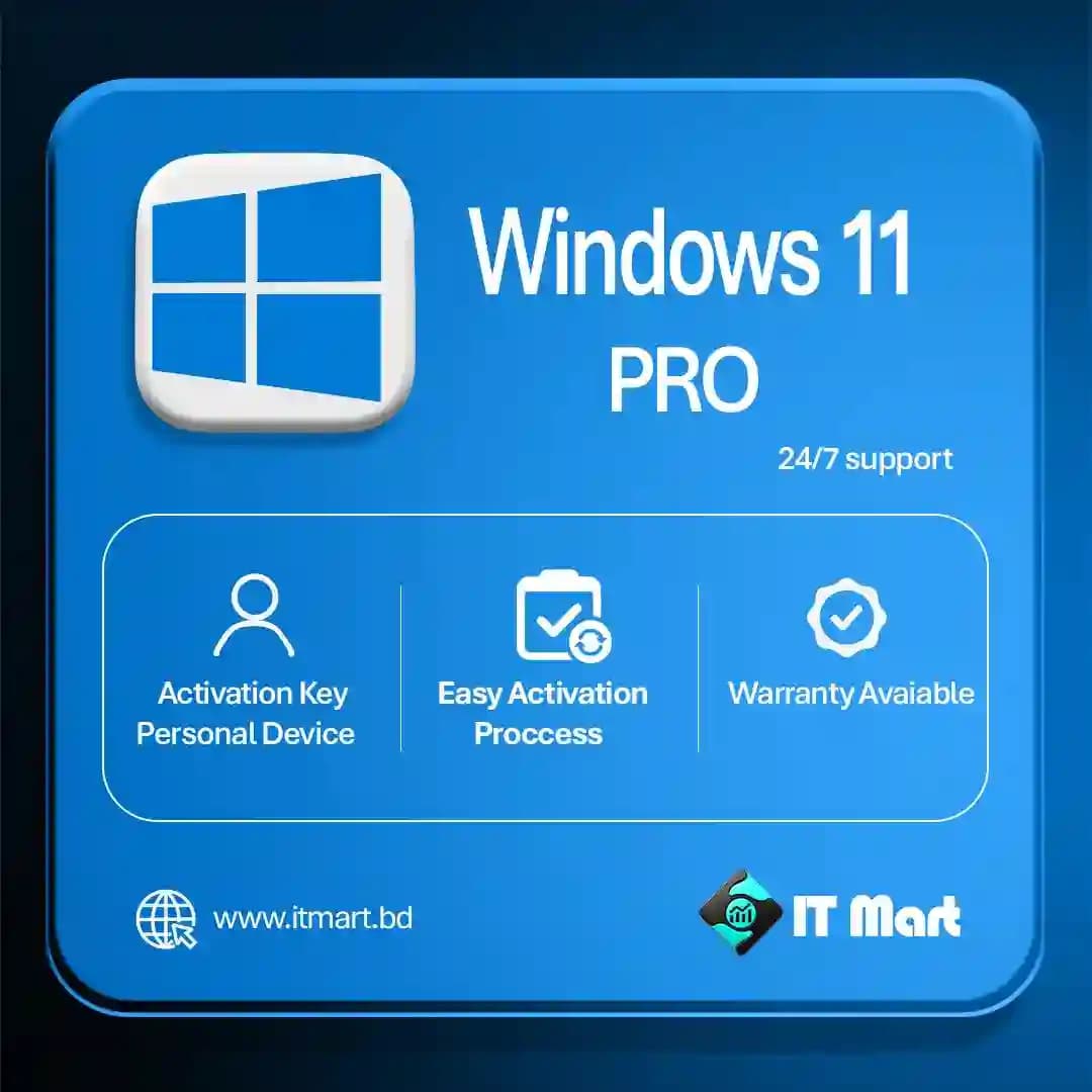 Windows 11 Pro License Key (Retail / OEM) Price In Bangladesh